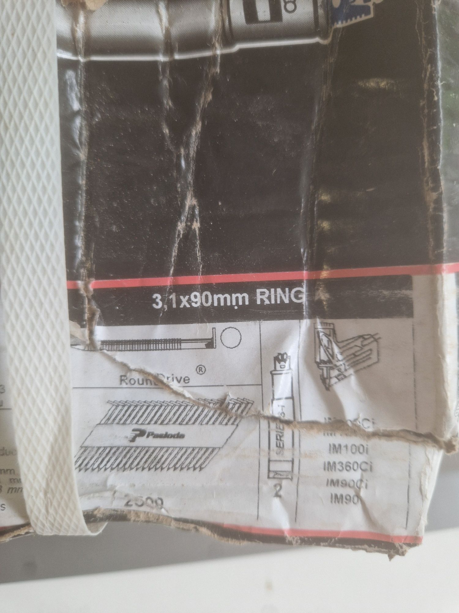 Gwoździe 3,1x90mm do gwoździarki Paslode im90, im 90ci, im 100