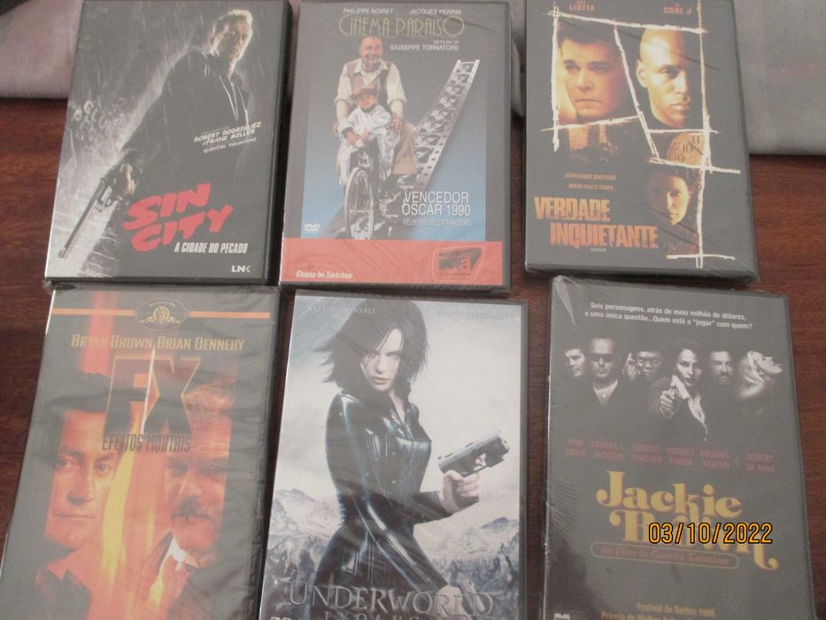 36 dvs's de filmes diversos - V