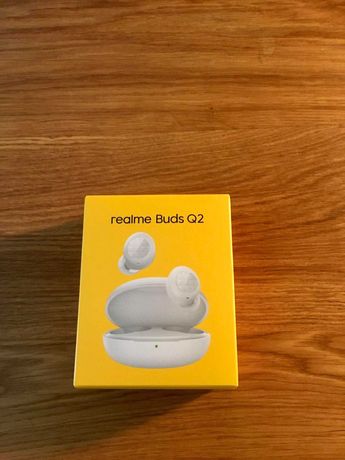 Nowe słuchawki bezprzewodowe dokanałowe REALME Buds Q2 kolor biały
