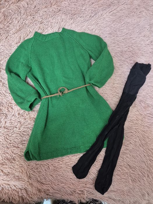 Сукня тунiка 122р,вязка.лосiни Zara,116-122