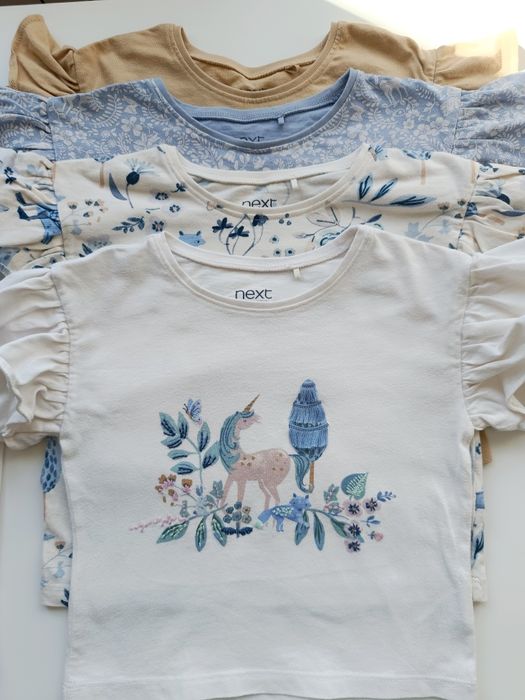 Koszulki Next 4 szt. r.104