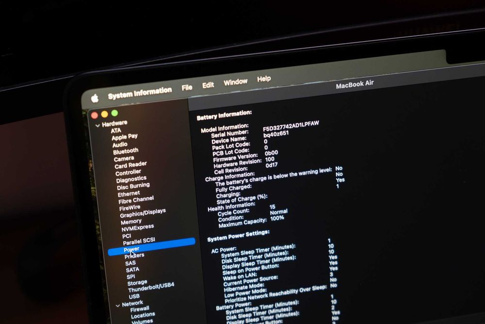 MacBook Air M2 – 15” / 16GB RAM / 512GB SSD - COMO NOVO