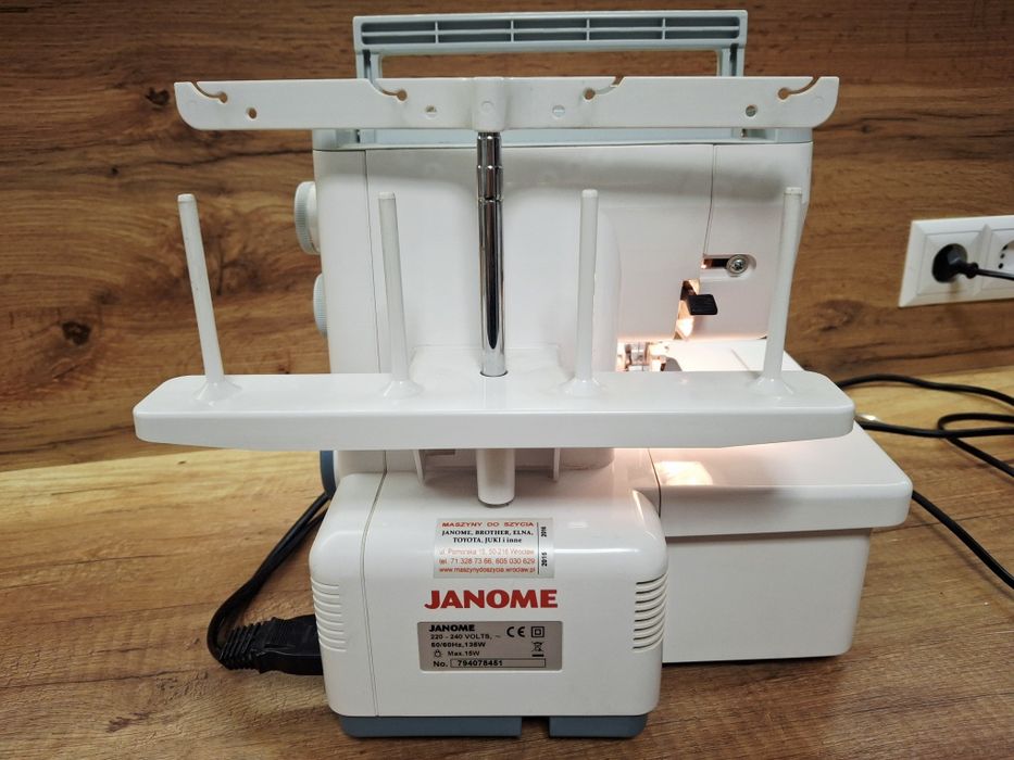 JANOME my lock 744D overlock ,owerlok jak nowy