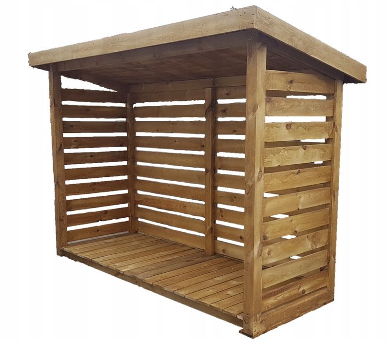 Drewutnia szopa wiata składzik na drewno 100x100x200