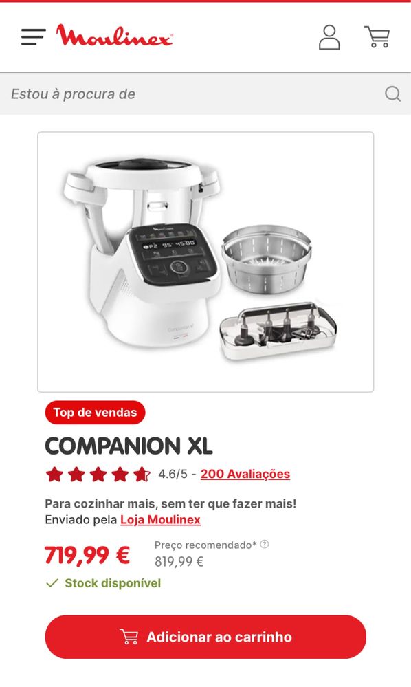 Moulinex cuisine companion