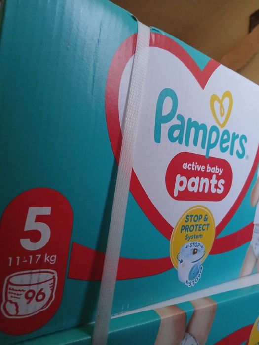 Pampers Active Baby pants 5, 2x 96 szt. Pieluchomajtki