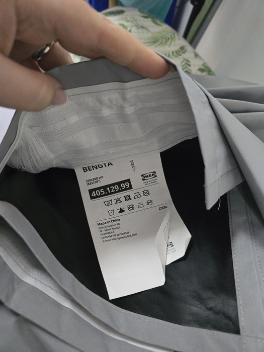 2 cortinados Bengta Ikea