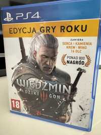 Wiedźmin 3 Dziki gon edycja gry roku PS4