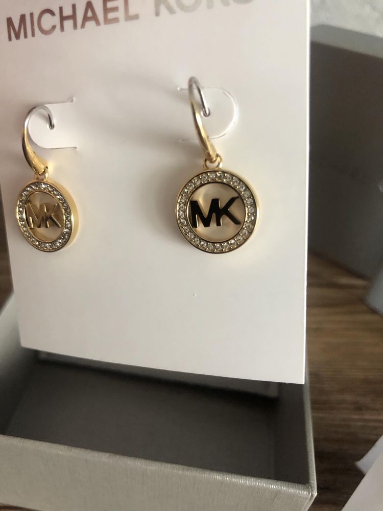 Nowe Kolczyki Michael Kors