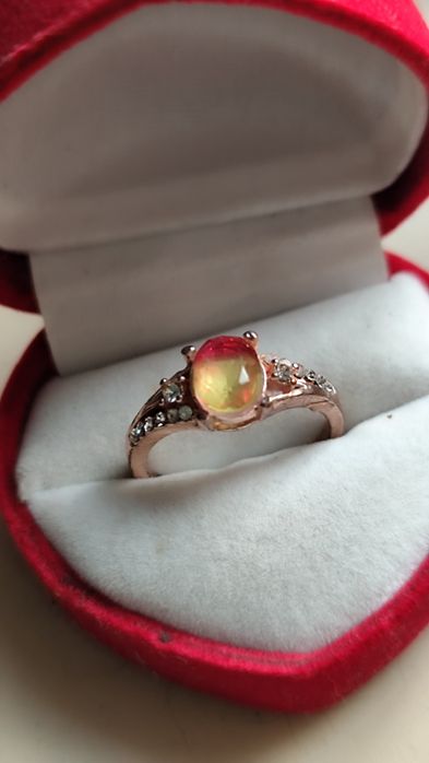 Pozłacany pierścionek