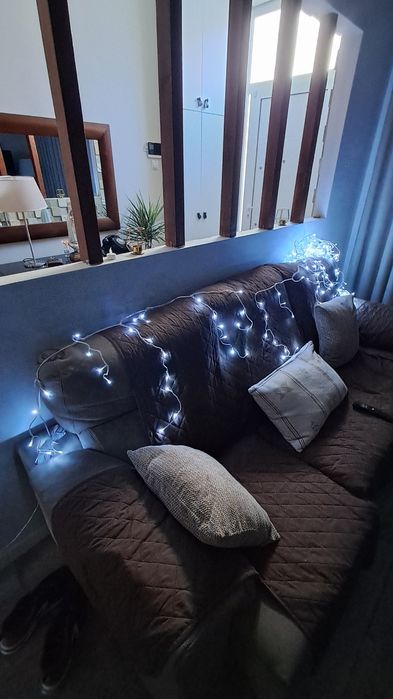 360 LED 14 metros + 10 de fio efeito cortina