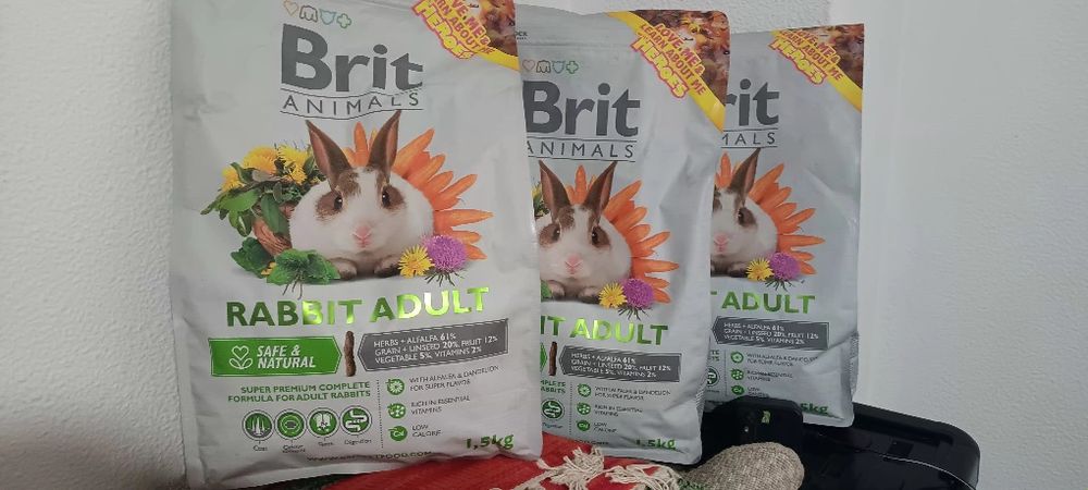 Ração de coelho adulto