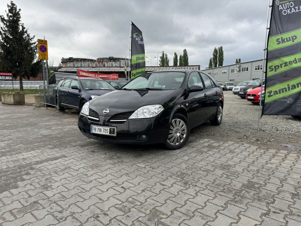 Nissan Primera 1.9d// klima//elektryka// opłaty//6 biegów//zamiana