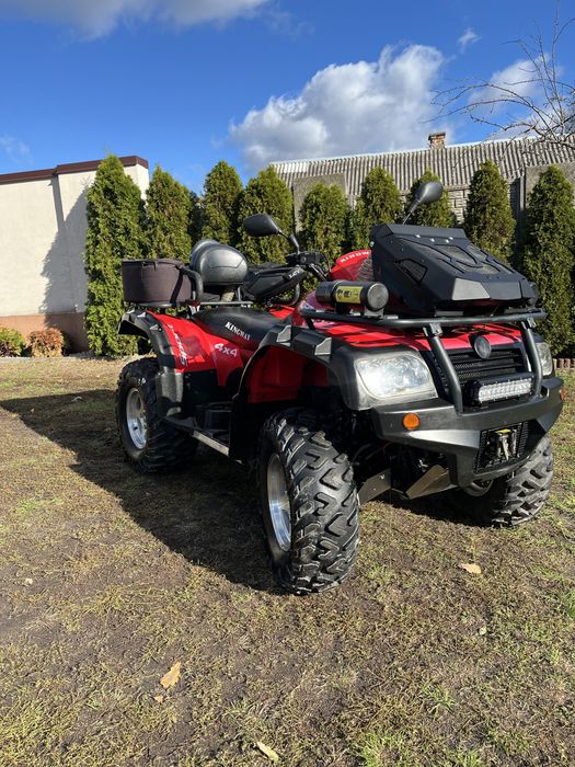 Quad cf moto 500 arlload kingway 4x4 long salon Polska doinwestowany