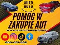 Sprawdzenie auta samochodu przed zakupem POMOC w zakupie AUTA