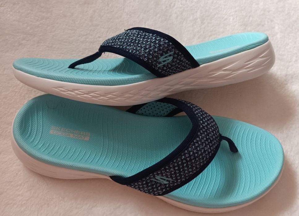 Klapki, japonki Skechers