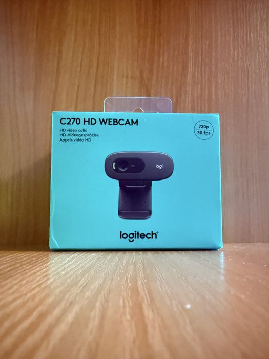 Вебкамера Logitech HD C270, вебка для ПК і ноутбука