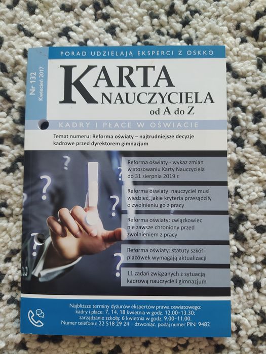 Karta nauczyciela od A do Z szkoła nauczyciel