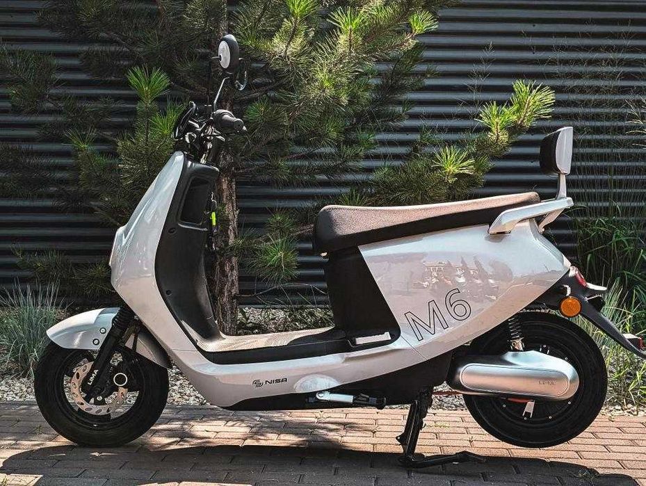 Новый электроскутер ТОП качество NISA M6 Артмото Харків мопед скутер