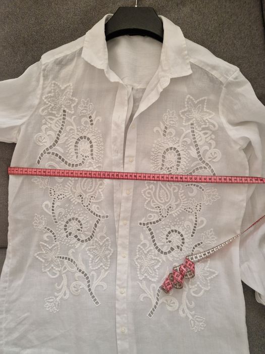 Massimo Dutti. Сорочка, рубашка, льон, розмір М