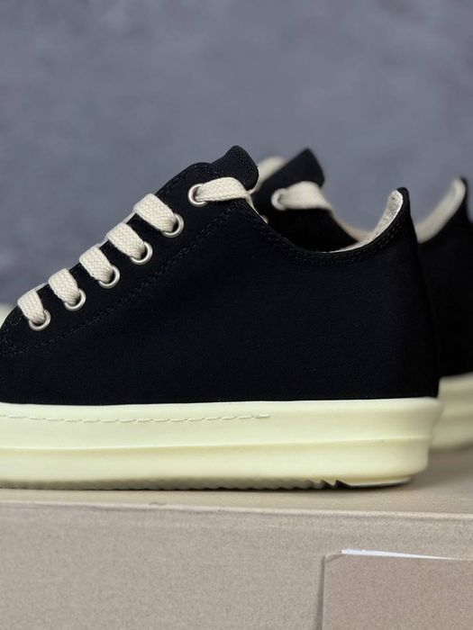37,38,40 | Кеди Rick Owens DRKSHDW Low Ramones Twill Sneakers

Розміри