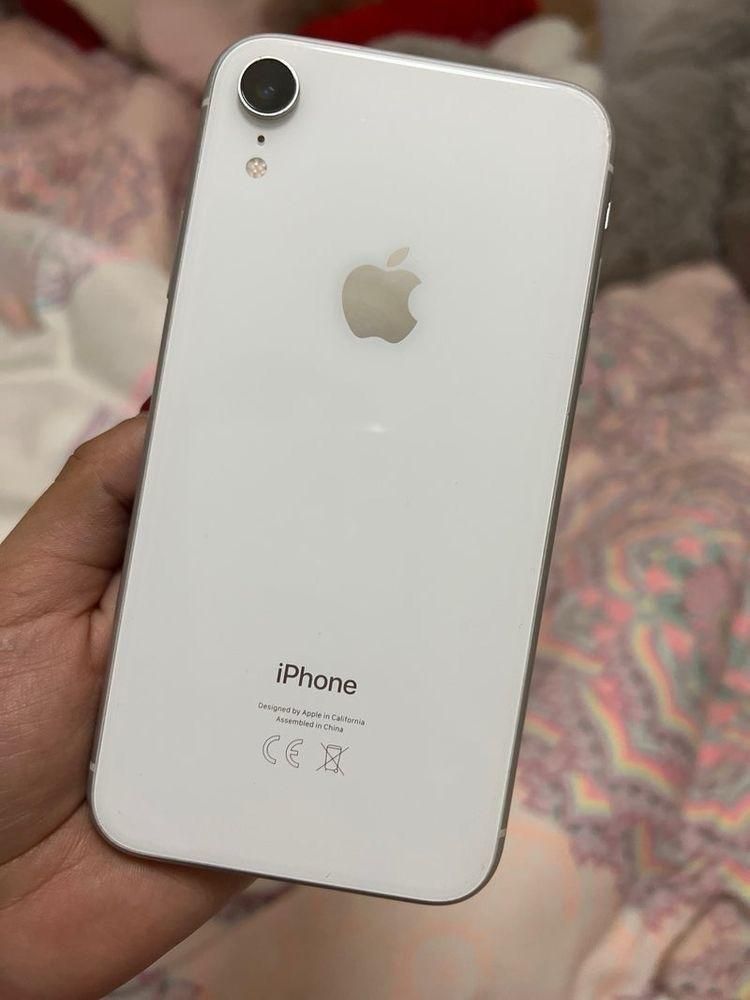 iPhone XR 64GB biały | Stan bdb | Face ID działa | Pilne