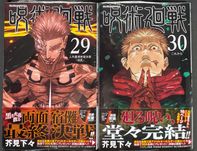 Manga Jujutsu Kaisen 29,30 tom po japońsku