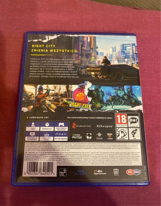 Cyberpunk 2077 gra na ps4