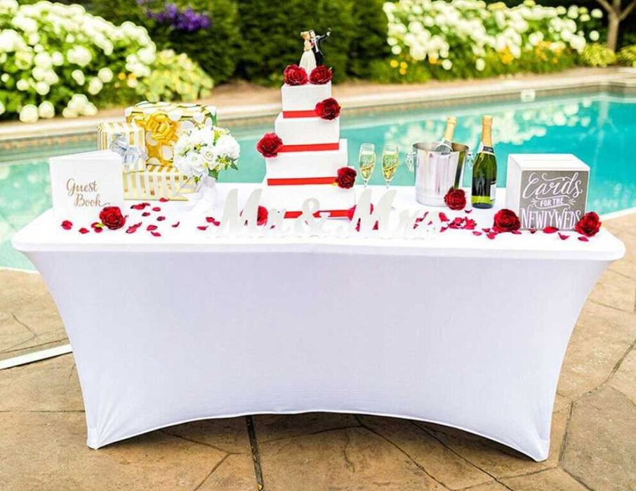 Wynajem Zastawy stołowej, Stołów, Krzeseł, Obrusów, Pokrowców, Bemarów