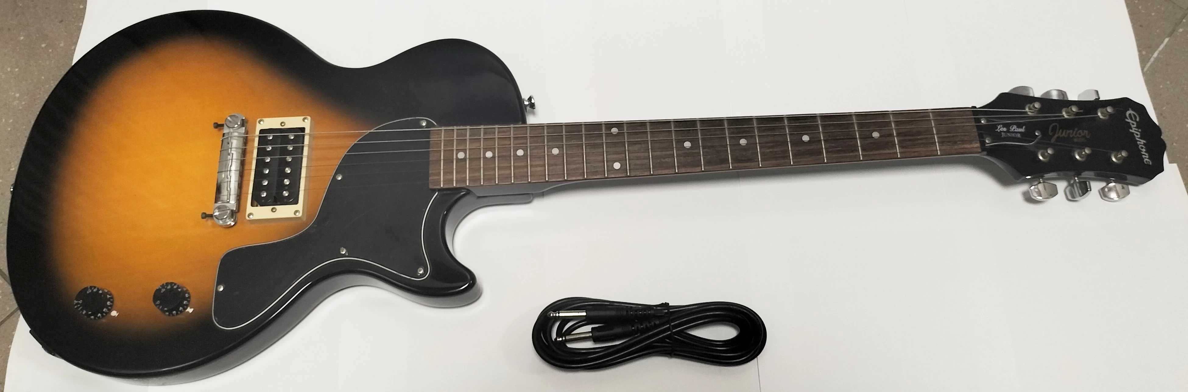 Gitara Epiphone Les Paul Junior + kabel