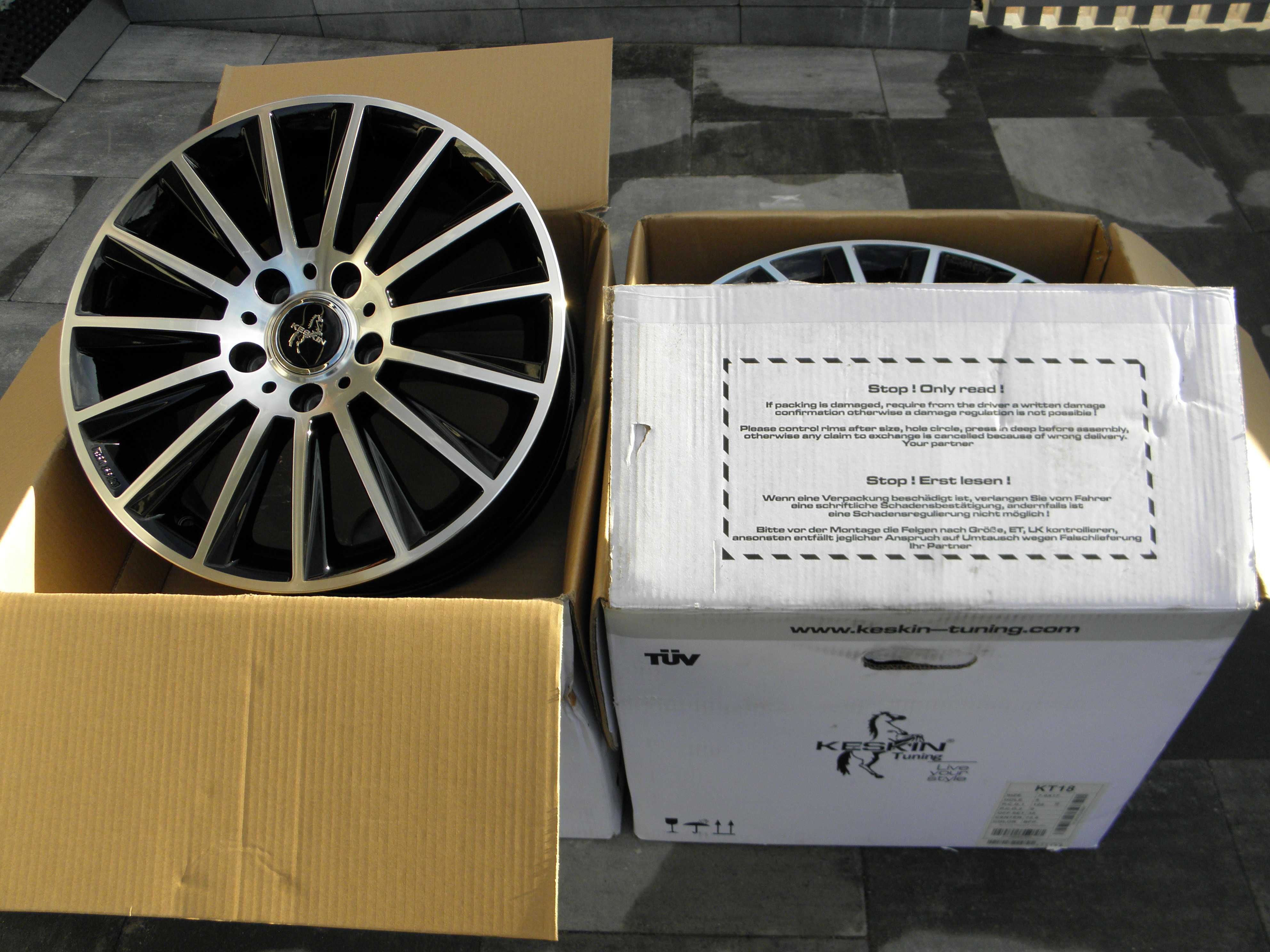 Felgi 17 BMW X3 F22 F23 F44 1 2 5x120 ET35 Keskin KT18