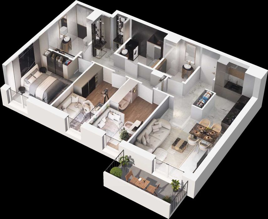 Apartament 84 m² | 4 pokoje | Świetna lokalizacja | Piastów/Ursus
