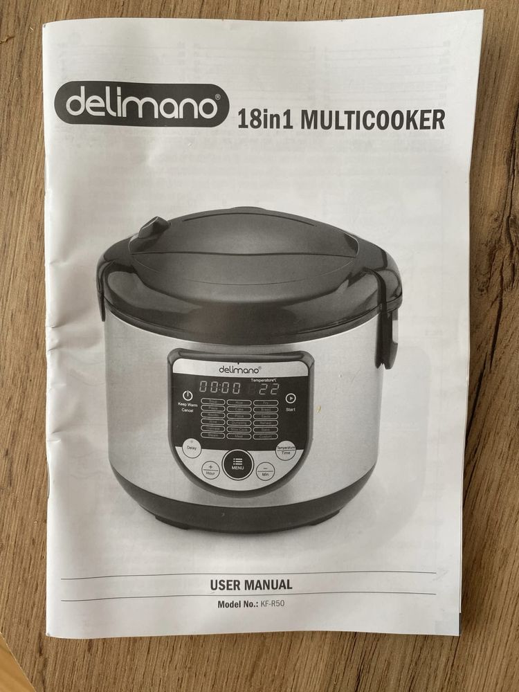 Multicooker firmy Delimano 18w1