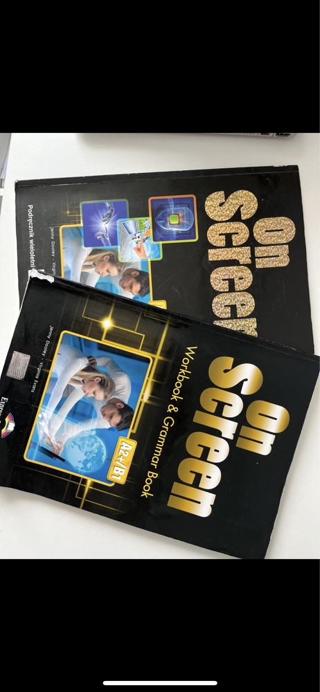 On Screen A2+/B1 (podrecznik wieloletni, Workbook & Grammar Book)