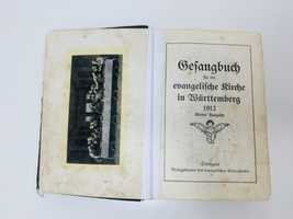 niemiecka książka hymnów dla protestantów, śpiewnik, modlitewnik  1912