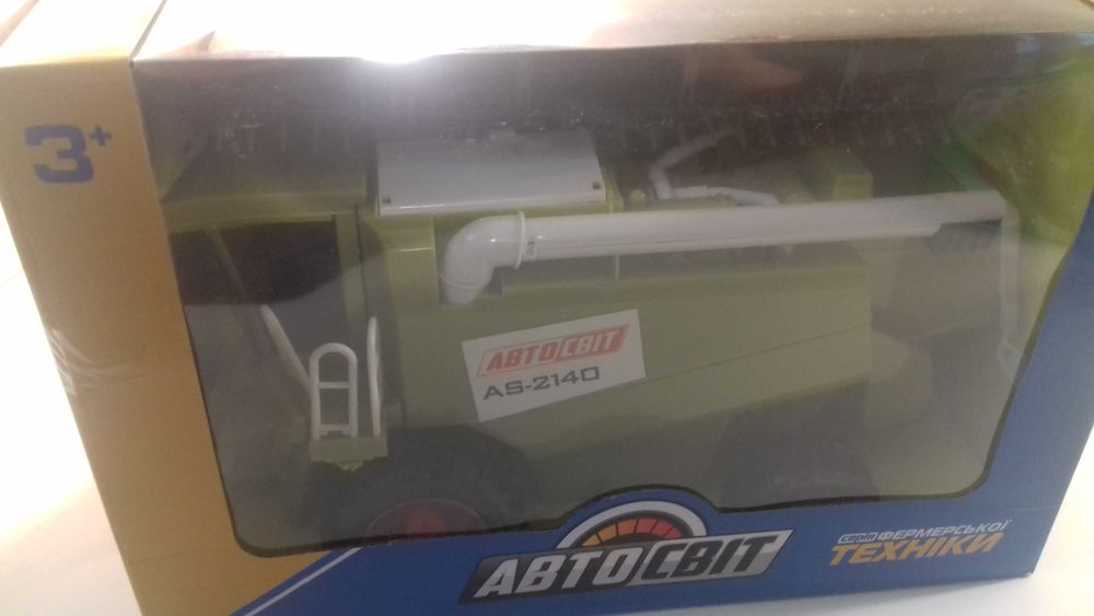 Зерноуборочный комбайн 29 см жатка AS-2140 Автосвит подвижные детали