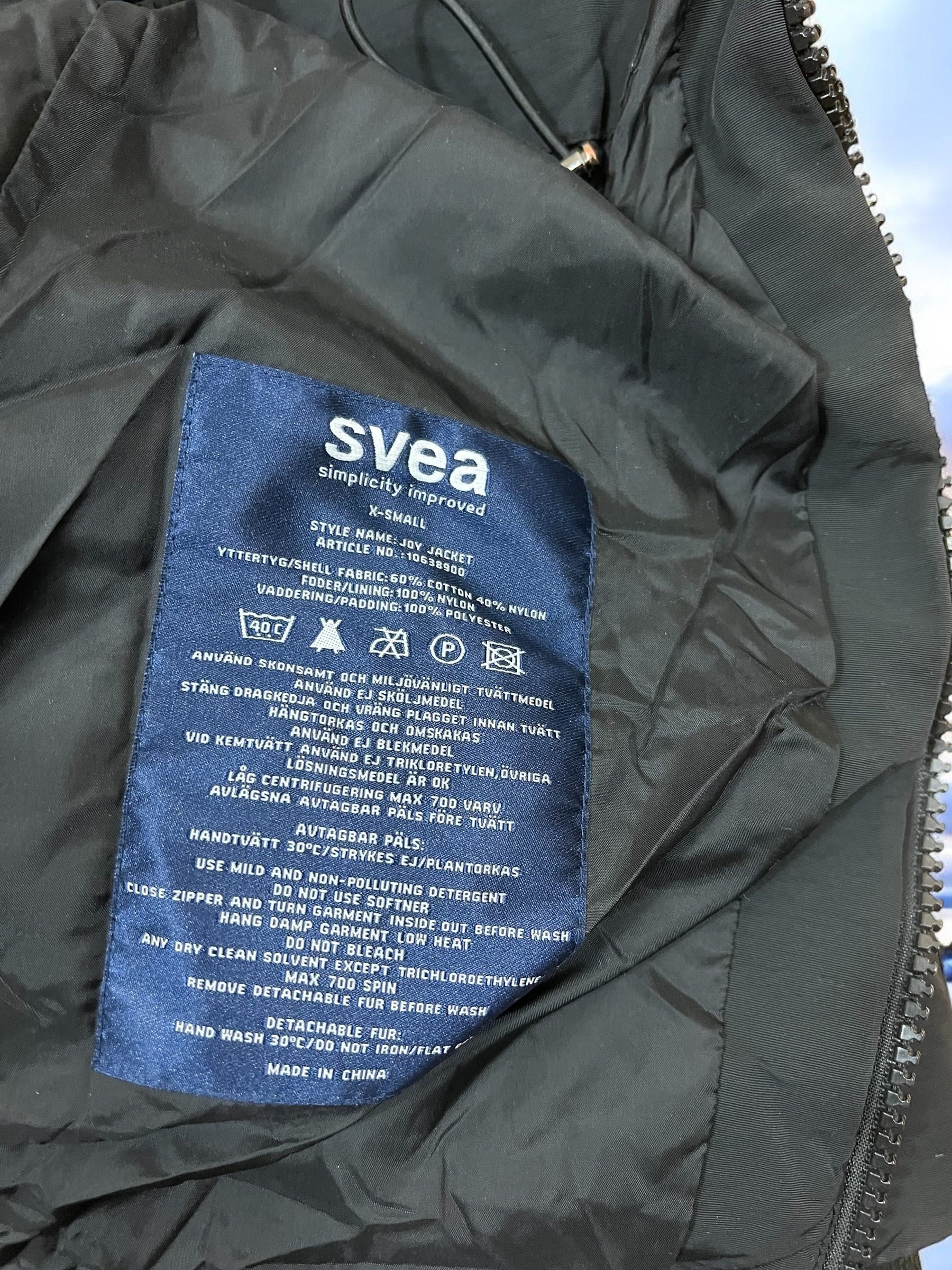 Svea Joy Jacket roz. S damska parka zimowa