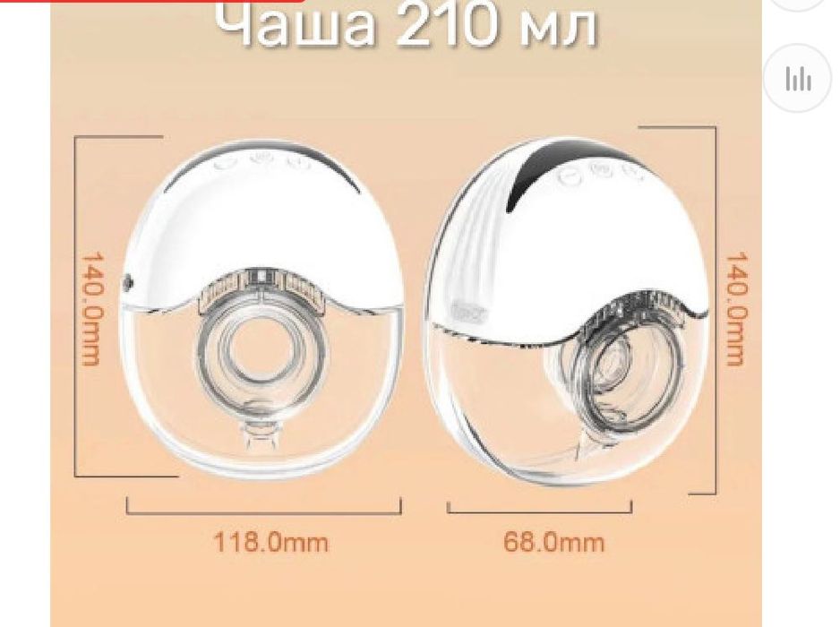 Молокоотсос портативний