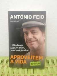 Livro "Aproveitem a vida" de Antonio Feio