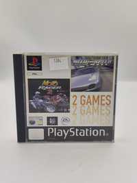 2 Games Nfs Porsche i Moto Racer 2 Ps1 nr 1384