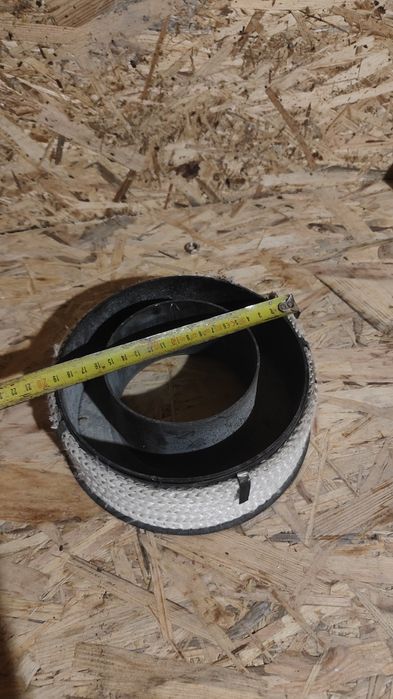 Przejście redukcja kominowa ceramiczna A1 110/200 mm Grubość: 2mm ART-