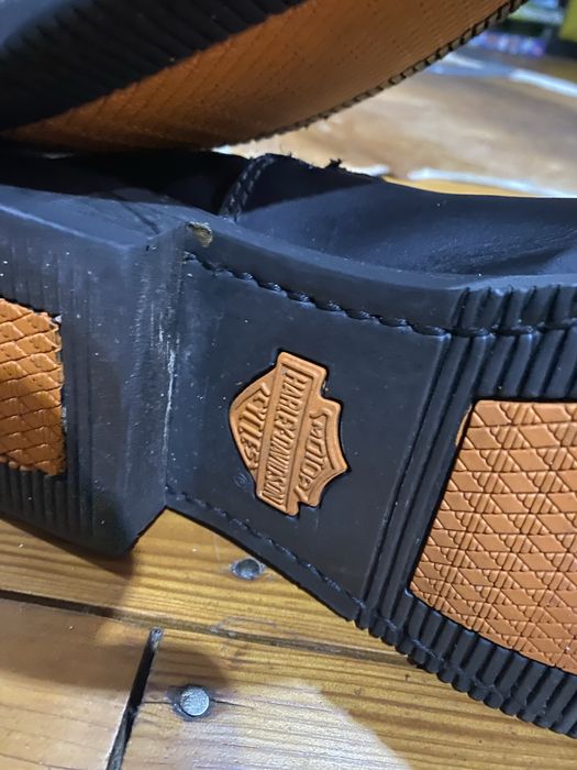 Botas em pele Harley Davidson 45