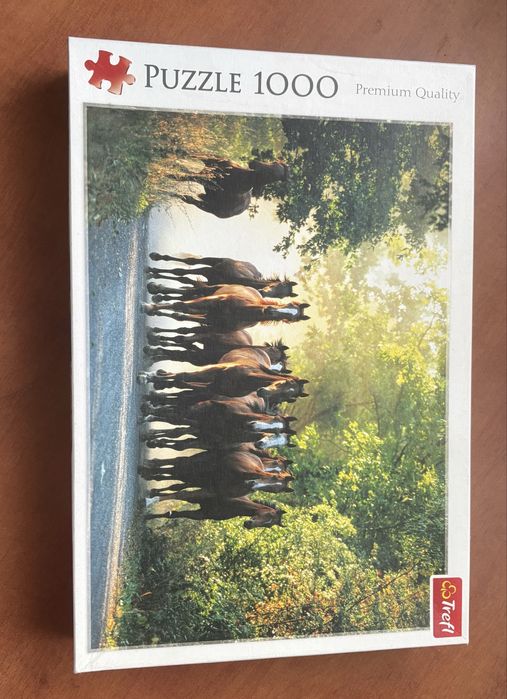 Puzzle 1000 szt konie