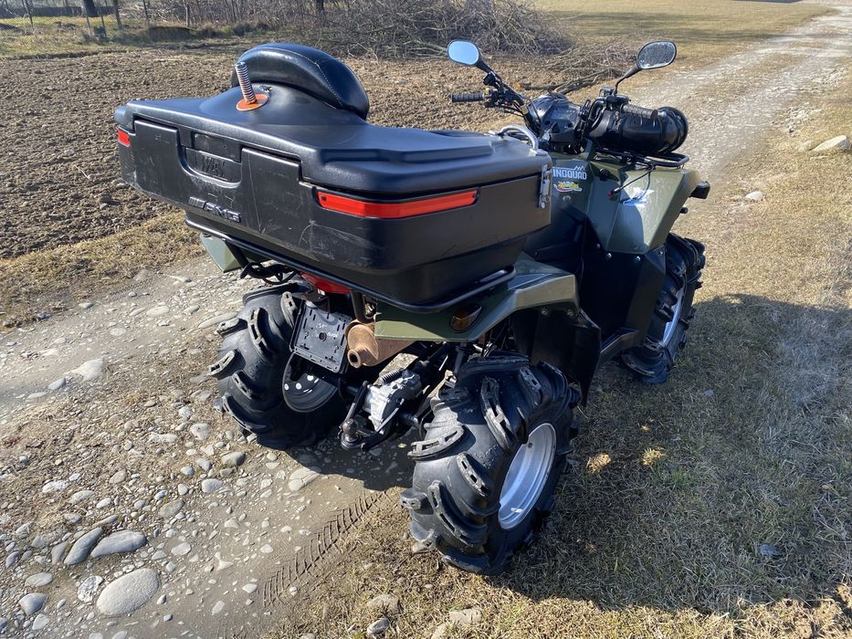 Suzuki KINGQUAD 400  4x4 wyciagarka kufry pług snieżny