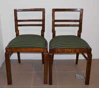 Stare Piękne 2 krzesła po renowacji, fornirowane POLECAM