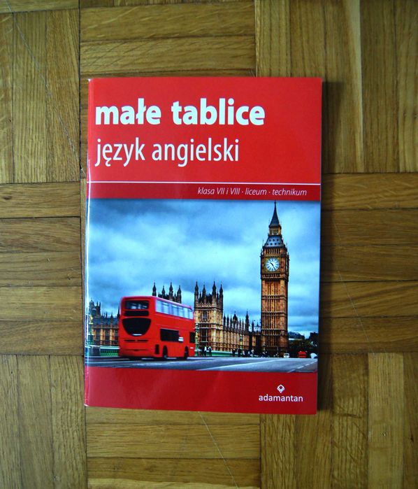 Małe tablice język angielski gramatyka słownik matura