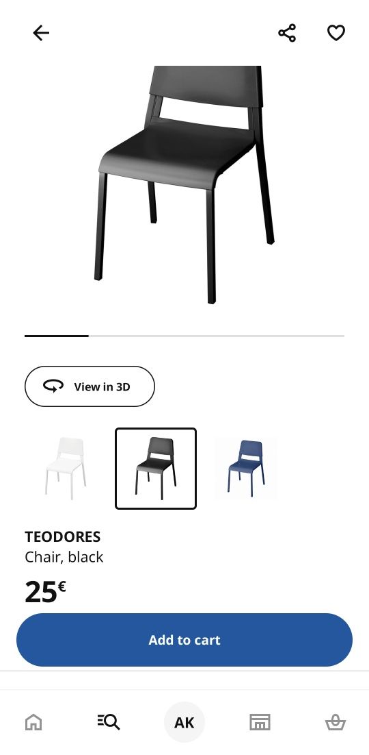 Cadeira IKEA verde