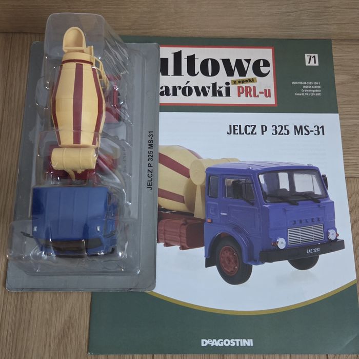 Jelcz P325 Betoniarka Ms-31 kultowy model ciężarówki Prl 1:43