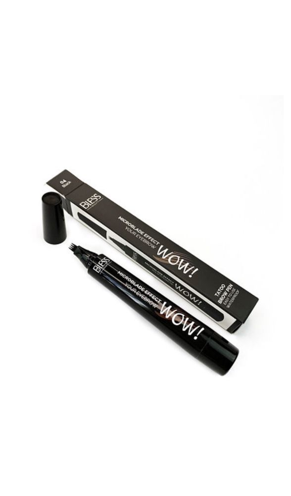 Фломастер для брів олівець для брів Bless Beauty Wow Tattoo Brow Pen