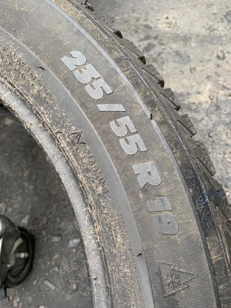 Шини 235/55 R19 Michelin 2023p зима 6,5мм